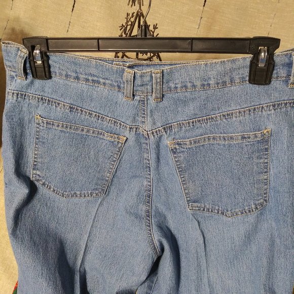 1348 Jeaniemade Size 12 Basic Editions Bell-Bottom - Picture 4 of 4